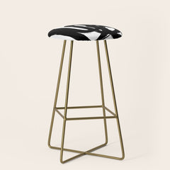 A Heavy Thought White Background Stool