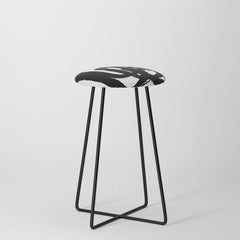 A Heavy Thought White Background Stool