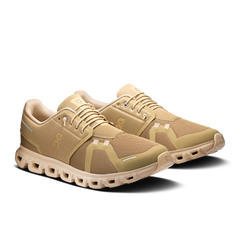 On Running Men's Cloud 6 Shoes - Chai / Sand