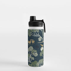 A Forest Awakens Full Moon Water Bottle