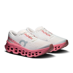 On Running Women's Cloudmonster 3 Shoes - Ivory / Camellia