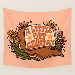 A Little Bit Country Wall Tapestry