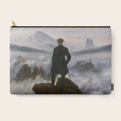 "Wanderer above the Sea of Fog" ("Der Wanderer ��ber dem Nebelmeer") by Caspar David Friedrich, circa 1817 Carry All Pouch