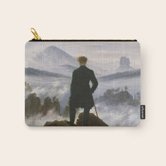 "Wanderer above the Sea of Fog" ("Der Wanderer ��ber dem Nebelmeer") by Caspar David Friedrich, circa 1817 Carry All Pouch