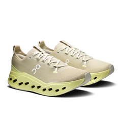 On Running Men's Cloudsurfer Max Shoes - Pelican / Limelight