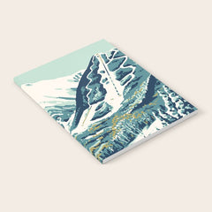 2021 Ski Stowe Vermont Vintage Poster Notebook