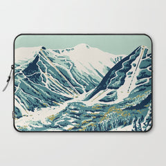 2021 Ski Stowe Vermont Vintage Poster Laptop Sleeve