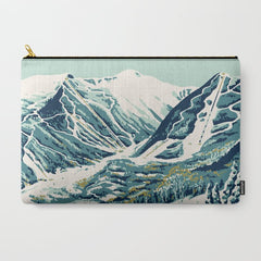 2021 Ski Stowe Vermont Vintage Poster Carry All Pouch