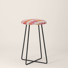 70's pattern no1 Stool