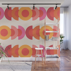70's pattern no1 Wall Mural
