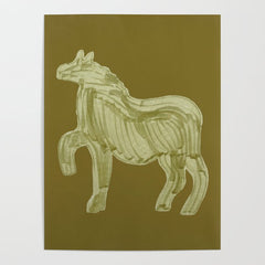A Horse Says Hello Poster