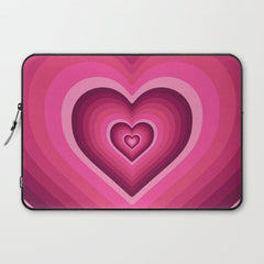 70's Heart Laptop Sleeve
