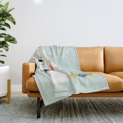 A Little Band Throw Blanket