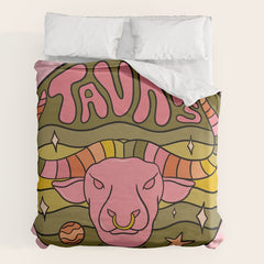 2020 Taurus Duvet Cover