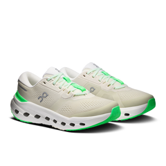 On Running Women's Cloudrunner 3 Wide Shoes - Ghost / Verdite