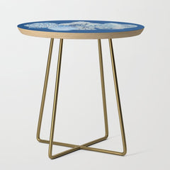 4 Four 4 Blue and White Ginger Jars Side Table