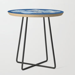 4 Four 4 Blue and White Ginger Jars Side Table