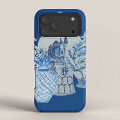 4 Four 4 Blue and White Ginger Jars iPhone Case