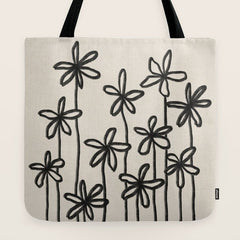 A Field Of Flowers Tote Bag