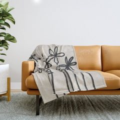 A Field Of Flowers Throw Blanket