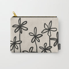 A Field Of Flowers Carry All Pouch