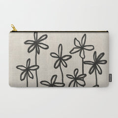 A Field Of Flowers Carry All Pouch