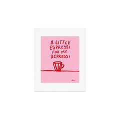 A Little Espressi Art Print