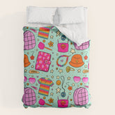 90's Things Print Comforter