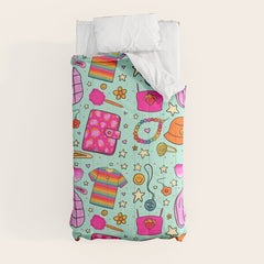 90's Things Print Comforter