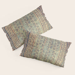 18th Century Indian Tree Textile Digital Art Painting Pillow Sham