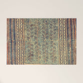 18th Century Indian Tree Textile Digital Art Painting Welcome Mat
