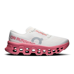 On Running Women's Cloudmonster 3 Shoes - Ivory / Camellia