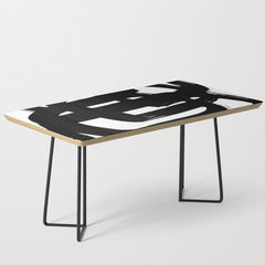 A Heavy Thought White Background Coffee Table