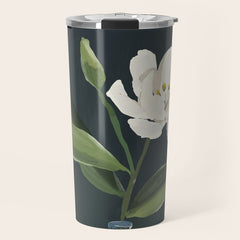 A flower in a vase Travel Mug