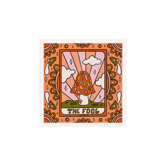 0. The Fool Mushroom Art Print