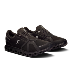 On Running Men's Cloud 6 Wide Shoes - Black / Black