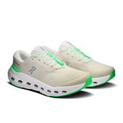 On Running Men's Cloudrunner 3 Wide Shoes - Ghost / Verdite