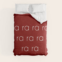 A Christmas Story Fa ra ra Deck the Halls Christmas Carol Comforter