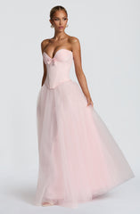 Ethel Maxi Skirt - Blush
