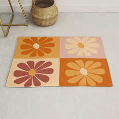 70's Daisy Bloom Rug