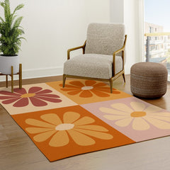 70's Daisy Bloom Rug