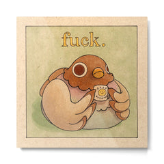 Fuck' Pigeon 06 Metal Print