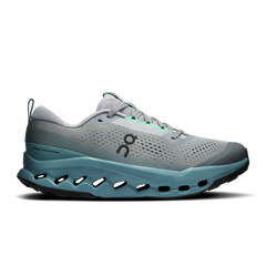On Running Men's Cloudsurfer Trail 2 Shoes - Platinum / Tide