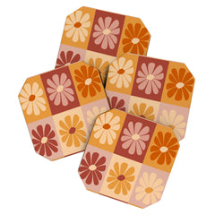 70's Daisy Bloom Coaster