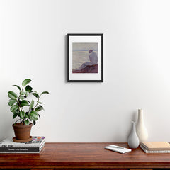 "I musing late in the autumn day" (Margaret C. Cook, Leaves of Grass, 1913) Framed Art Print