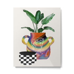 A house plant / Still life Metal Print