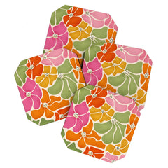 70's Florals Coaster