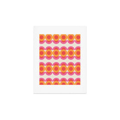 70's pattern no2 Art Print