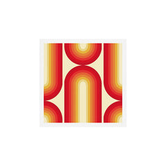 70s Retro Sun Art Print