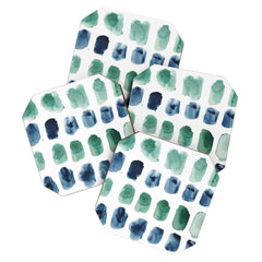 17 Minimalist Art 220419 Abstract Expressionism Watercolor Painting Valourine Design Coaster